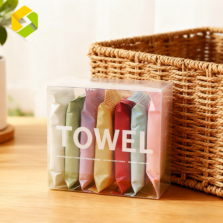 7Pcs Portable Compressed Towel Disposable Face Towel Boxed Face Towel Business Trip Travel Hotel Towel
