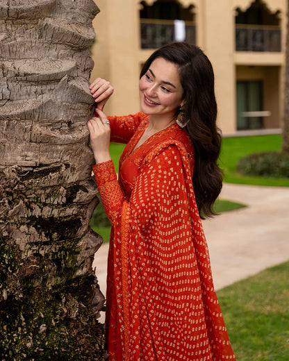 Faiza Saqlain – Denisa (AK-3421) Premium Embroidered Luxury Lawn 3-Piece Suit