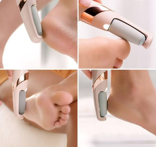 Rechargeable Electric Pedi Foot Filer – Powerful Callus Remover for Cracked Heels & Dead Skin | Smooth, Soft & Salon-Quality Feet at Home