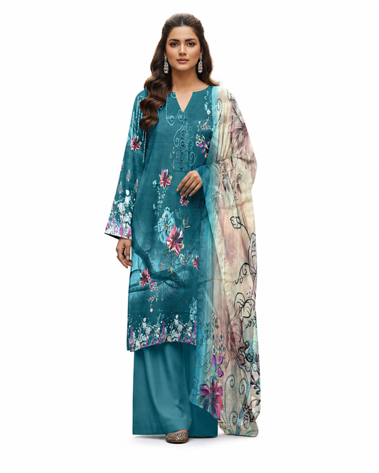 BANA dora  Digital Lawn – Bana Dora Bold Print | Vol#1123