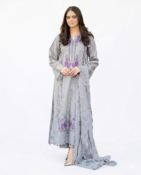 Libaas Premium Embroidered Luxury Lawn - AK-3326