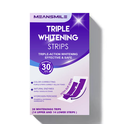 Premium Product Factory Supply Privet Label Teeth Whitening Gel Strips 7 Pouches for Teeth Whitening