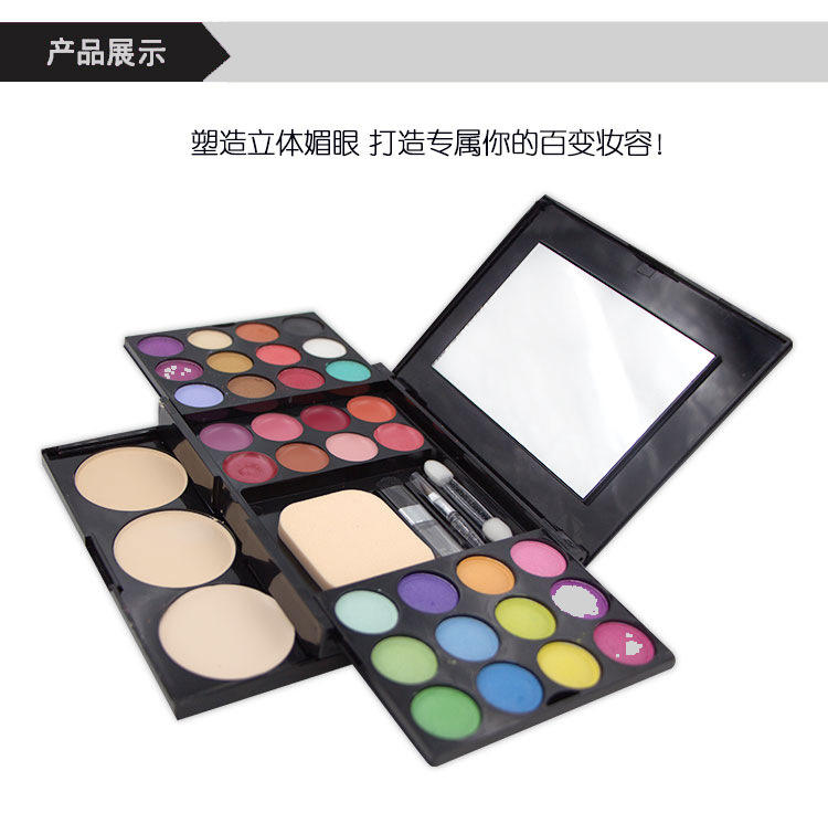 New Product Cosmetic Glitter Makeup Eyeshadow Kit Customized Eyeshadow Palette