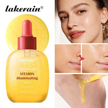 Private Label Vitamin C Illuminating Serum Brightening Facial Serum for Dark Spot Corrector Even Skin Tone OEM Serum