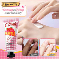Fruity Hand Cream Flower Herbal Hand Cream 20g Honey Avocado Nourishing Hand Lotion