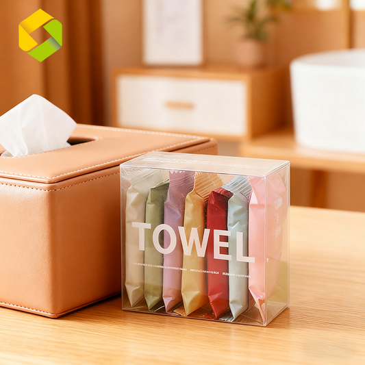 7Pcs Portable Compressed Towel Disposable Face Towel Boxed Face Towel Business Trip Travel Hotel Towel