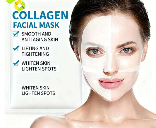 Transparent Collagen Overnight Face Hydrogel Mask Anti-Aging Skin Care with Jelly Hydrogel Product Category Facial Mask
