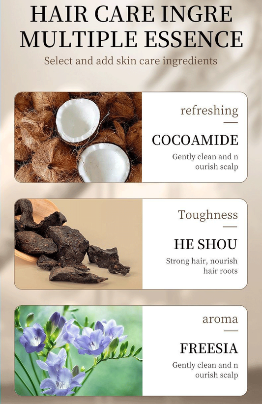 OEM/ODM Manufacturer Sulfate Free Hair Care Product Moisturizing Coconut Oil Shampoo and Conditioner Set for Men and Women