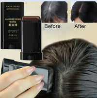 Hairdressing Wand Instant Root Touch-Up – Natural Hair Color Stick for Hair Coverage - Black (20g)